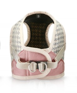 Elegant Dog Vest-Harness Porto pink