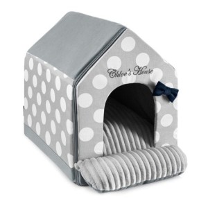 Glamorous Toscany Dog/Cat Doghouse Grey