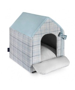 Elegant Dog House Charm Grey