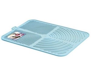 Cat litter mat blue