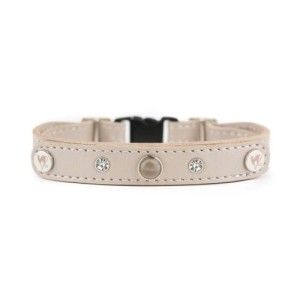 Luxury Leather Collar for Cat Prestige Smart Animal