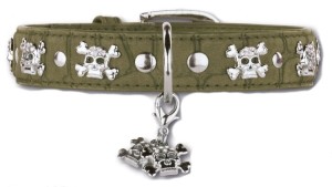 Skull'N'Bones Khaki collar