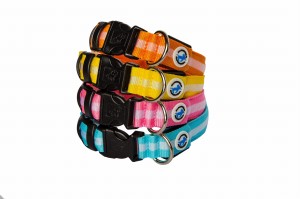 Flashing LED Dog Collar pink