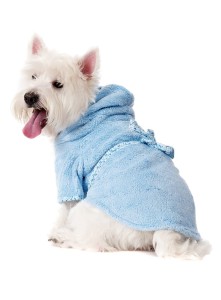 Szlafrok kąpielowy dla pieska