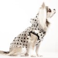 Transparentna kurtka przeciwdeszczowa dla psa Milk&Pepper Portofino_dog