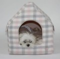 Legowisko-budka dla psa Soft Pink_2