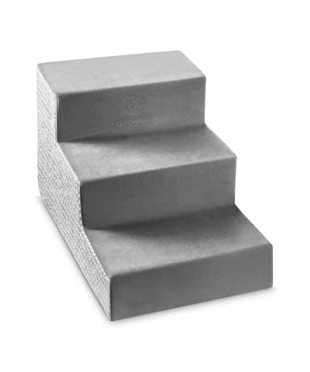 Schodki dla psa Glamour Grey