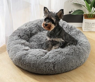 Nowoczesne legowisko- poducha dla psa grey_dog