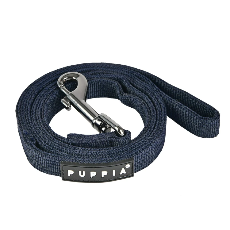 Miękka smycz Puppia Two Tone navy