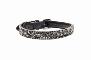 Dog Collar Brilli-Brilli black