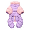 Ultralekki zimowy kombinezon dla psa Puppia pastel pink