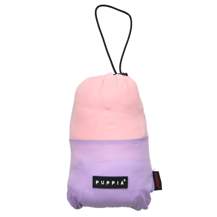 Ultralekki zimowy kombinezon dla psa Puppia pastel pink