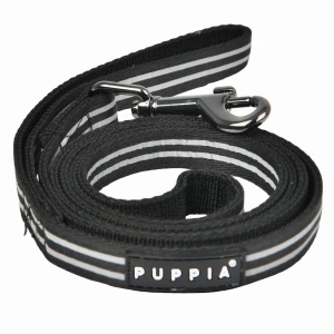 Odblaskowa smycz Puppia Two Tone Reflective black
