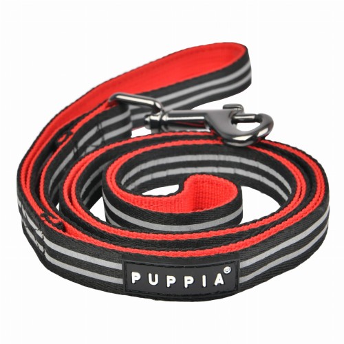 Odblaskowa smycz Puppia Two Tone Reflective red