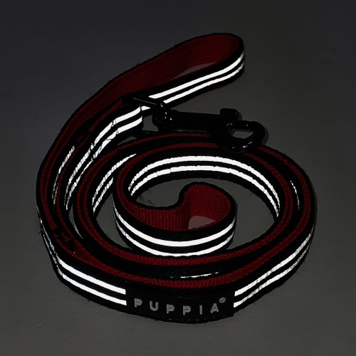 Odblaskowa smycz Puppia Two Tone Reflective red