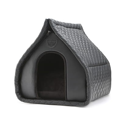 Luksusowe legowisko-budka dla psa Puppy Angel Kisses black