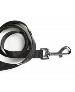 Dog Lead Milk&Pepper Alpha black