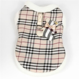 2 in 1: Warm coat + harness for dog