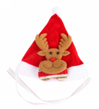 świąteczna czapka dla psa Santa.png