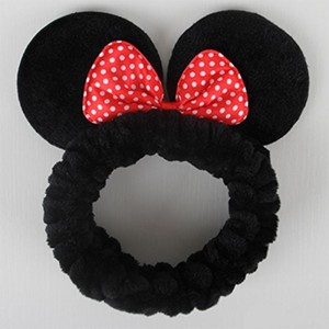 Cute Dog Headband Minnie Mouse black