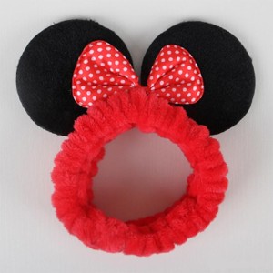 Cute Dog Headband Minnie Mouse red