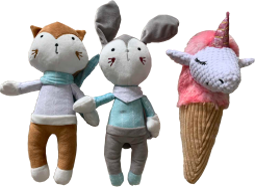 Lovely Plush toy for dog Fox