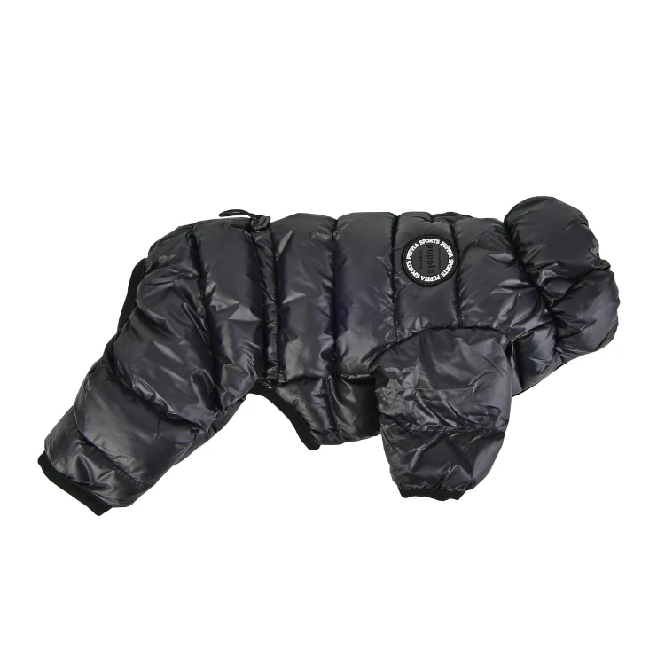Zimowy kombinezon dla psa Puppia Ultra light black