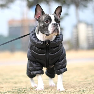 Zimowy kombinezon dla psa Puppia Ultra light black