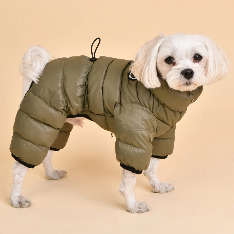 Zimowy kombinezon dla psa Puppia Ultra light khaki