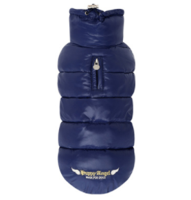 Luxury Jacket For Dog Puppy Angel navy