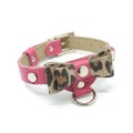 Luksusowa skórzana obroża dla psa Prestige Smart Animal + Dogs różowa.jpg