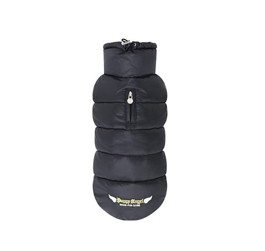 Luksusowa puchowa kurtka dla psa Puppy Angel black Regular