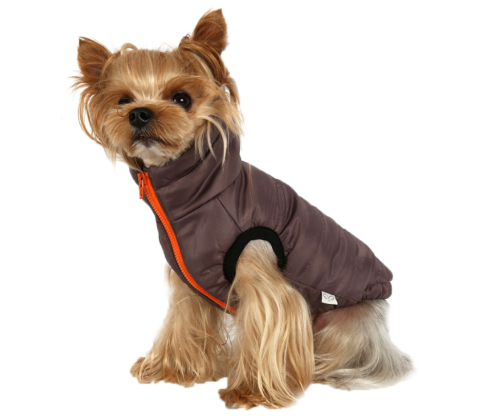 Kurtka puchowa dla psa Puppy Angel Love grey_dog.png