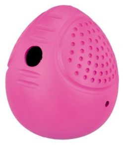 Roly Poly: Resistant Dog Ball to stuff with treats pink