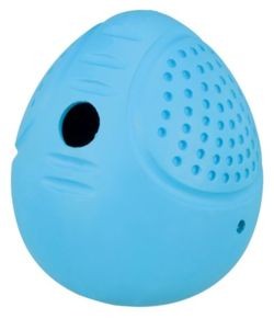 Roly Poly: Resistant Dog Ball to stuff with treats blue