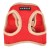 Bezuciskowe szelki kamizelka dla psa i kota puppia soft red beige