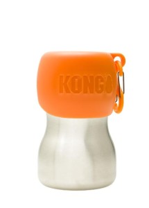 KONG H20 orange dog water bottle  280 ml