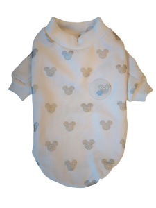 Lovely dog T-shirt Mouse silver