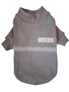 Lovely dog T-shirt Glamour grey