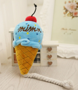 Sweet Ice Cream - Dog Toy blue