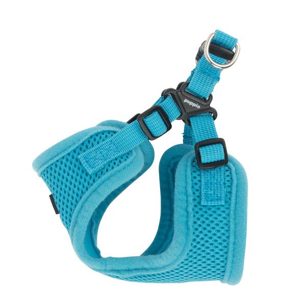 bezuciskowe szelki dla psa puppia soft typ c blue niebieskie