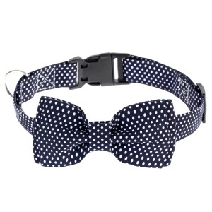 Bow tie Navy dots