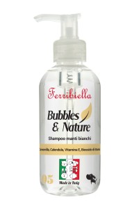 Bubbles&Nature Shampoo for white dogs
