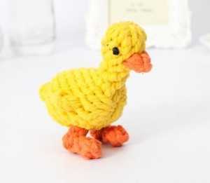 Dog toy: cotton duck