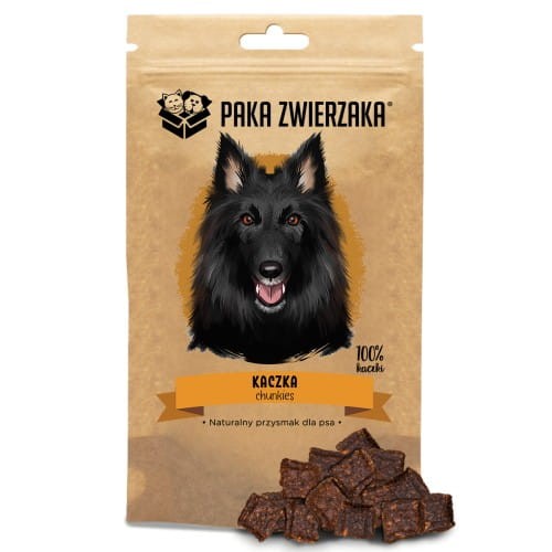 Naturalne przysmaki dla psów Chunkies kaczka