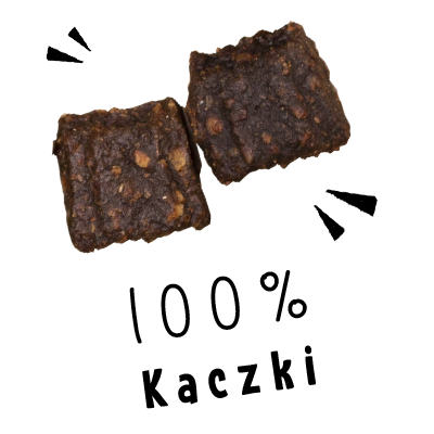 Naturalne przysmaki dla psów Chunkies kaczka