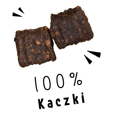 Naturalne przysmaki dla psów Chunkies kaczka