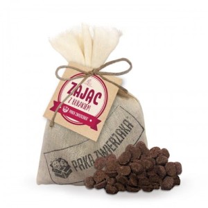 Natural cakes for Dogs Hare with beetroot