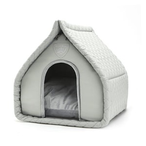 Dog House Puppy Angel Kisses grey M