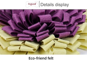 Dog Snuffle mat  30 cm Purple IQ training
